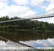 ФОТОФАКТ: Cамый длинный в Беларуси пешеходный подвесной мост