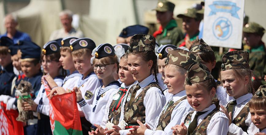 Финалы игр "Зарничка", "Зарница" и "Орленок" стартовали на полигоне Брестский Финалы игр "Зарничка", "Зарница" и "Орленок" стартовали на полигоне Брестский