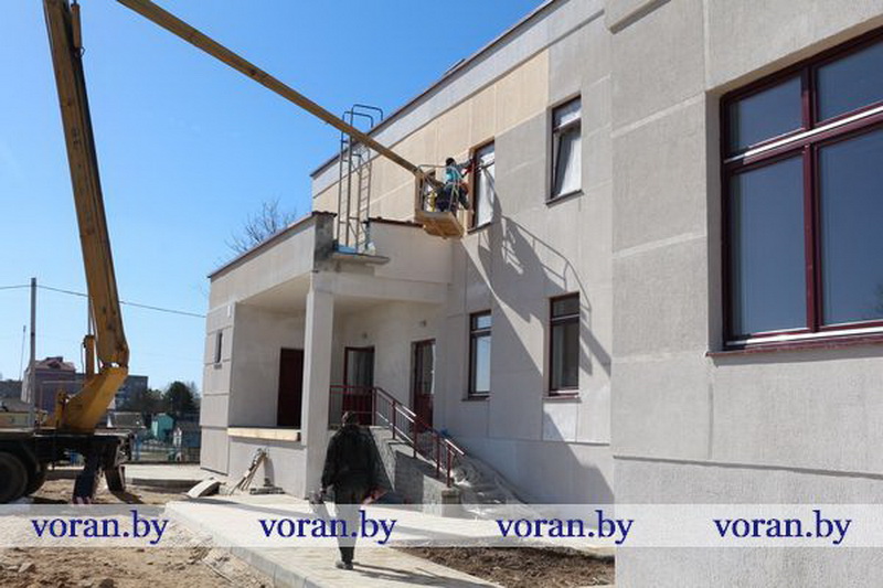 На Вороновщине идет реконструкция двух учреждений образования