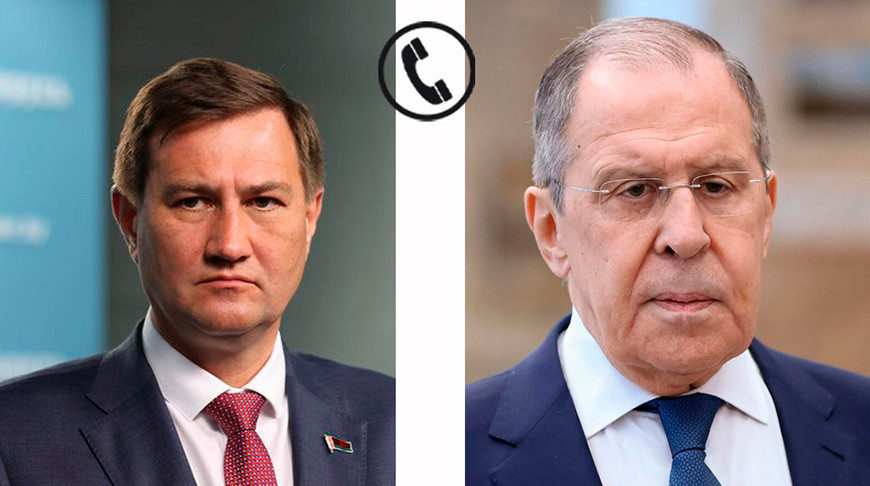 Максим Рыженков провел телефонный разговор с Сергеем Лавровым Максим Рыженков провел телефонный разговор с Сергеем Лавровым