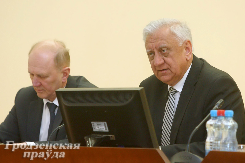 Михаил Мясникович обсудил меры по решению проблемных вопросов АПК Гродненщины Михаил Мясникович обсудил меры по решению проблемных вопросов АПК Гродненщины