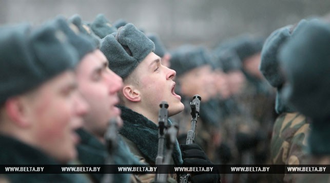 Более 9 тысяч призывников примут военную присягу 16 декабря Более 9 тысяч призывников примут военную присягу 16 декабря