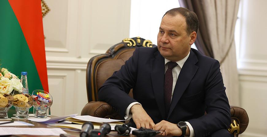 Роман Головченко и Сергей Лебедев обсудили предстоящее заседание Совета глав правительств СНГ Роман Головченко и Сергей Лебедев обсудили предстоящее заседание Совета глав правительств СНГ