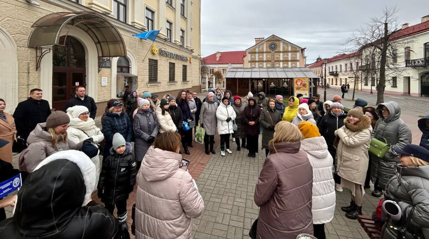 Экскурсия как подарок. Акция "Профсоюз за туризм" прошла в Гродненской области