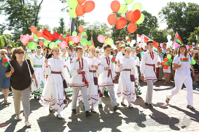 Фоторепортаж: Гродно отмечает День Независимости (ОБНОВЛЕНО)