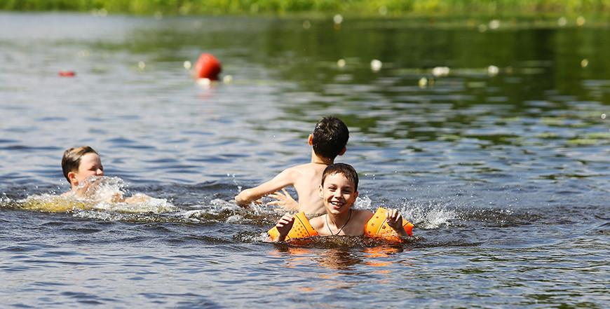Вода в Немане в зоне отдыха урочища Лососно не пригодна для купания