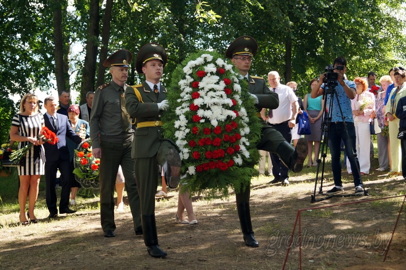 В Гродно прошло перезахоронение погибших в шталаге №324 красноармейцев
