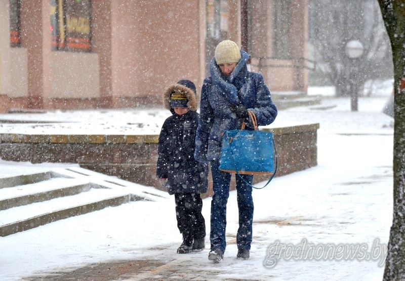 На Гродненщине пройдет снег и похолодает (Обновлено)
