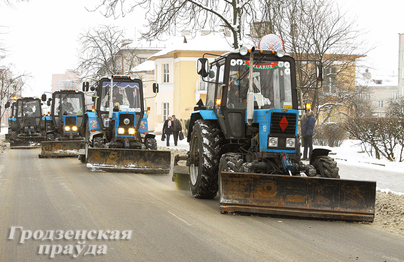 Вывоз снега из Гродно стал причиной неприятных сюрпризов Вывоз снега из Гродно стал причиной неприятных сюрпризов