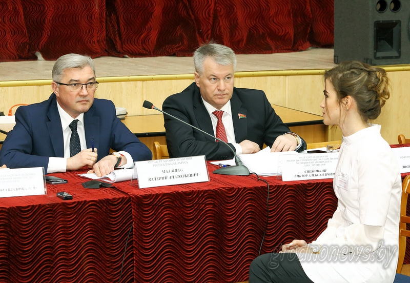 В Гродненском государственном медицинском университете прошло распределение