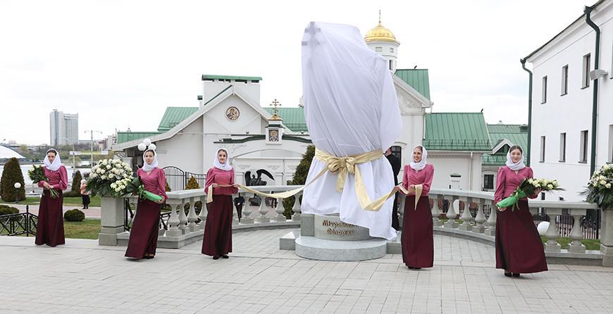 Памятник митрополиту Филарету открыли в Минске Памятник митрополиту Филарету открыли в Минске