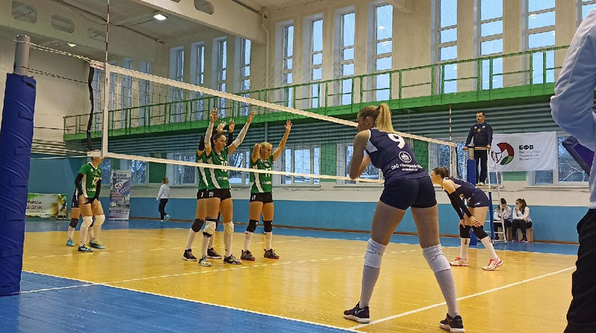 Волейболистки "Жемчужины Полесья" обыграли "Коммунальник-ГрГУ" в матче чемпионата Беларуси Волейболистки "Жемчужины Полесья" обыграли "Коммунальник-ГрГУ" в матче чемпионата Беларуси