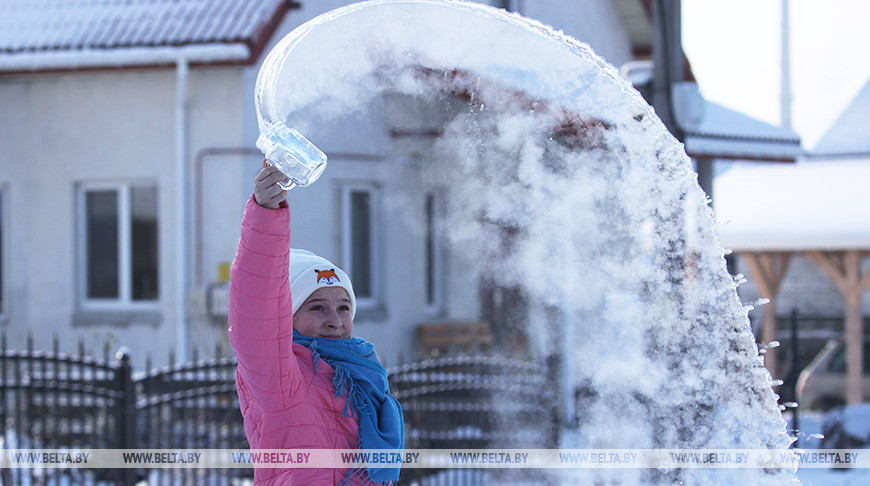 Температура воздуха утром 17 января в Гродно опустилась ниже -20°С Температура воздуха утром 17 января в Гродно опустилась ниже -20°С