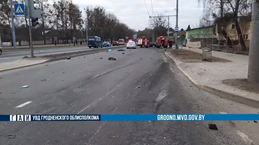 Виновник страшной аварии в Гродно был пьян
