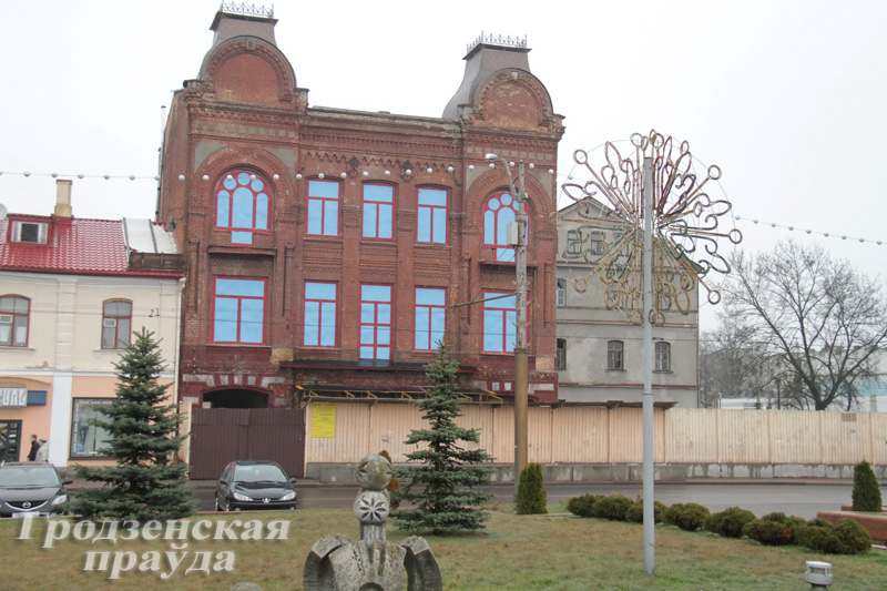 В Гродно обокрали реставрируемый особняк купца Муравьева