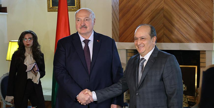 Александр Лукашенко встретился со спикером Национальной народной ассамблеи Алжира
