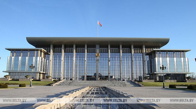 Встреча президентов Беларуси и Египта проходит во Дворце Независимости Встреча президентов Беларуси и Египта проходит во Дворце Независимости