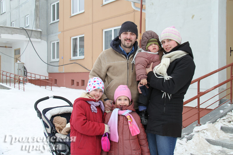 Пора новоселий наступила для жителей первого в Гродно арендного дома