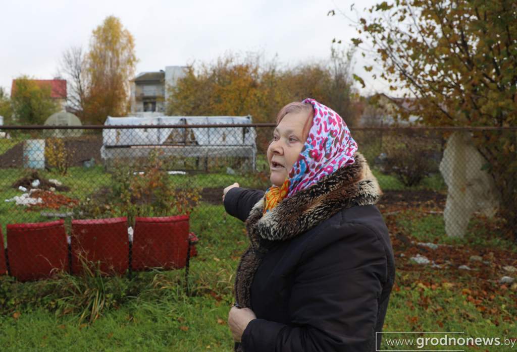 В Коробчицах женщина много