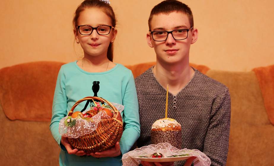 Сметанный кулич из Щучина. Пасхальные традиции семьи Томащик