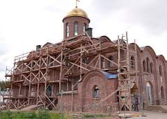 В Гродно завершается строительство храма благоверного князя Александра Невского