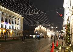 Фотофакт: Сияющий предновогодний Гродно