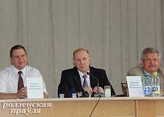 Пресс-конференция председателя облисполкома Владимира Кравцова прошла в Ошмянском районе (ОБНОВЛЕНО)