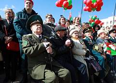 В Гродно прошел торжественный митинг, посвященный Дню Победы