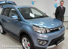В Гродно презентовали компактный китайский кроссовер Great Wall М4