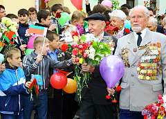 Фоторепортаж: празднование Дня Победы в Гродно