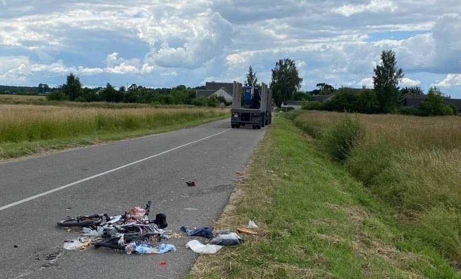 В Лидском районе в результате ДТП погиб велосипедист