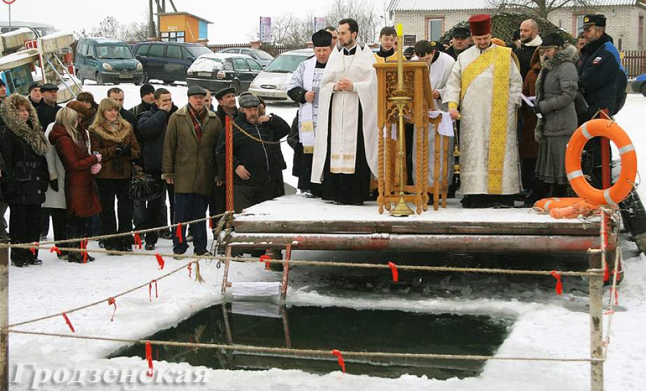 Массовое крещенское купание пройдет 19 января на Юбилейном озере