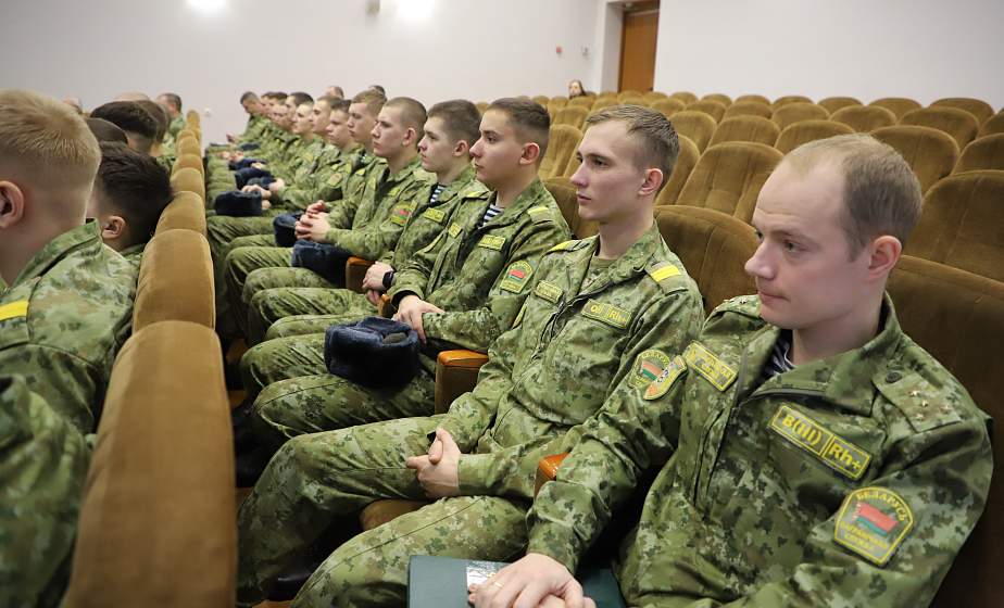 В Гродненской пограничной группе состоялся традиционный слет добровольных дружин