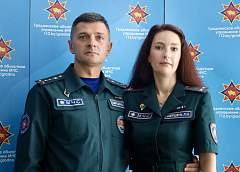 Вместе по жизни и в профессии. Супруги Шершень вместе служат в Гродненском областном управлении МЧС