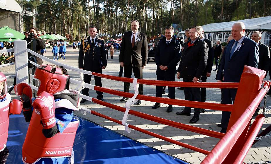 В Гродно прошел масштабный спортивный праздник, посвященный 100-летию БФСО «Динамо»