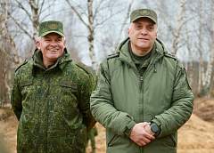 На Гожском полигоне прошла плановая проверка состояния боеготовности Вооруженных Сил Республики Беларусь