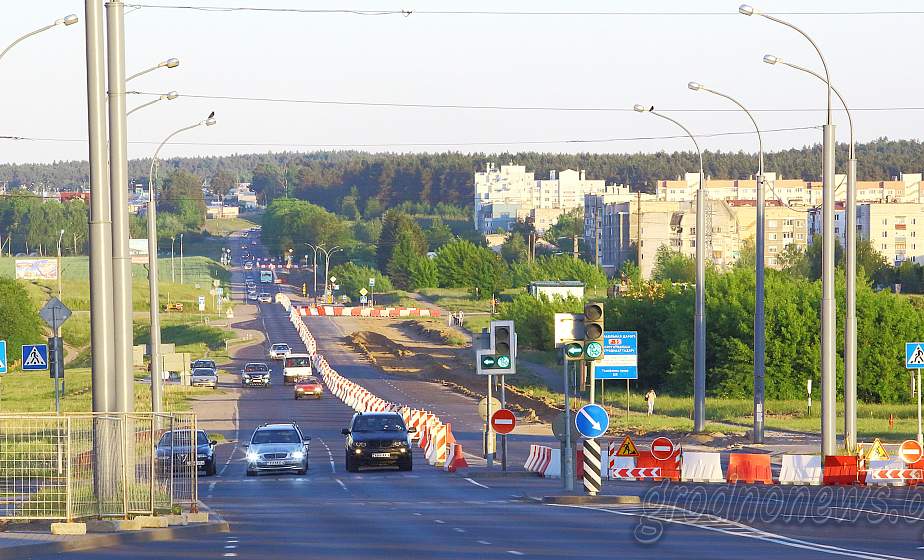 Вдоль обновленного участка гродненского Индурского шоссе высадят вдвое больше деревьев