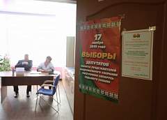 Явка избирателей за три дня досрочного голосования составила 19,43%