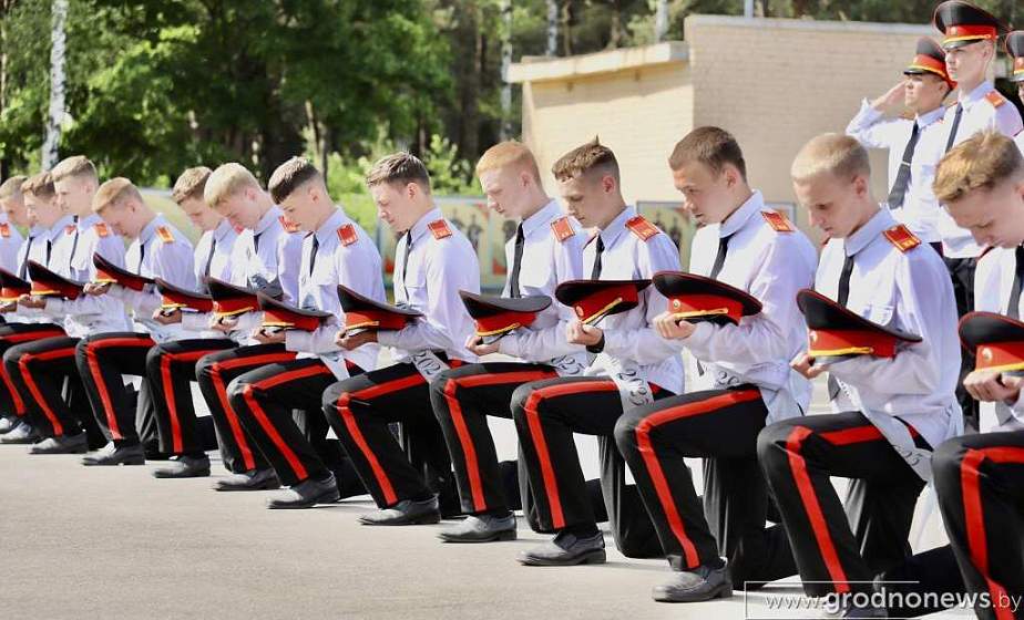 В Гродненском областном кадетском училище состоялся десятый юбилейный выпуск кадетов