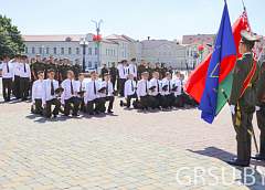 В ГрГУ имени Янки Купалы состоялся торжественный выпуск офицеров