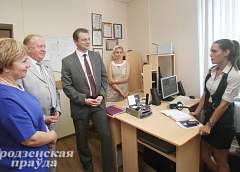 Заместитель главы Администрации Президента Республики Беларусь Игорь Бузовский посетил Лиду