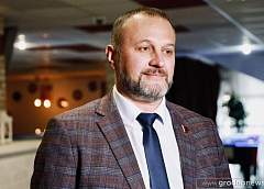 Леонид Гошко, генеральный директор КУП «Гроднооблкиновидеопрокат», делегат ВНС: «Решение ВНС помогут сохранить стабильность в обществе и дадут уверенность в завтрашнем дне»