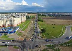 Последние штрихи. Все дорожные работы на Индурском шоссе в Гродно должны завершить до 1 ноября