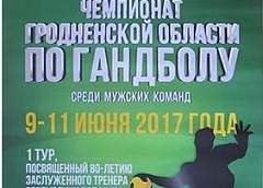 В Зельве пройдет Чемпионат Гродненской области по гандболу