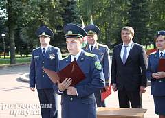 Молодые таможенники приняли присягу в Гродно