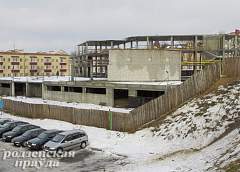 Что строили в Гродно возле кинотеатра «Восток» и почему этот объект теперь заморожен?