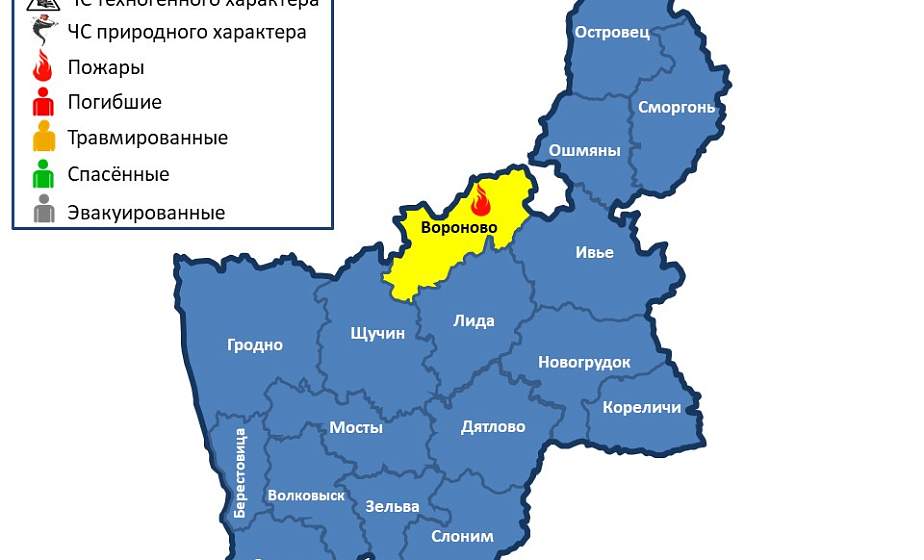 Горела хозпостройка. За сутки в области произошел 1 пожар 