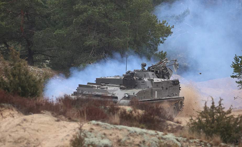 Тактические учения с 6-й отдельной гвардейской механизированной бригадой прошли под Гродно