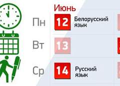 Инфографика: ЦТ в Беларуси