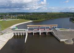 Турбины под напором воды. Гродненской ГЭС – пять лет